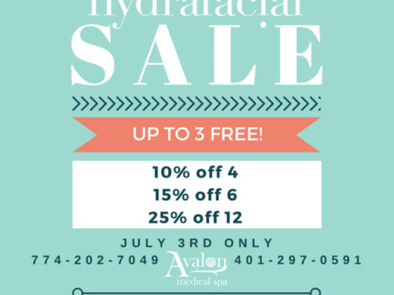 Hydrafacial Sale July 3rd Only